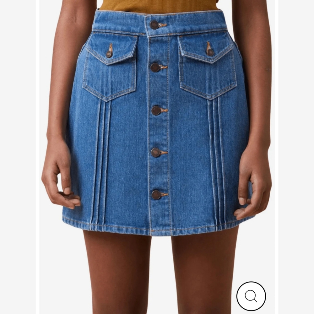 Jeanerica Andrea Denim Skirt 31-32 Inch Waist Euro Size 40